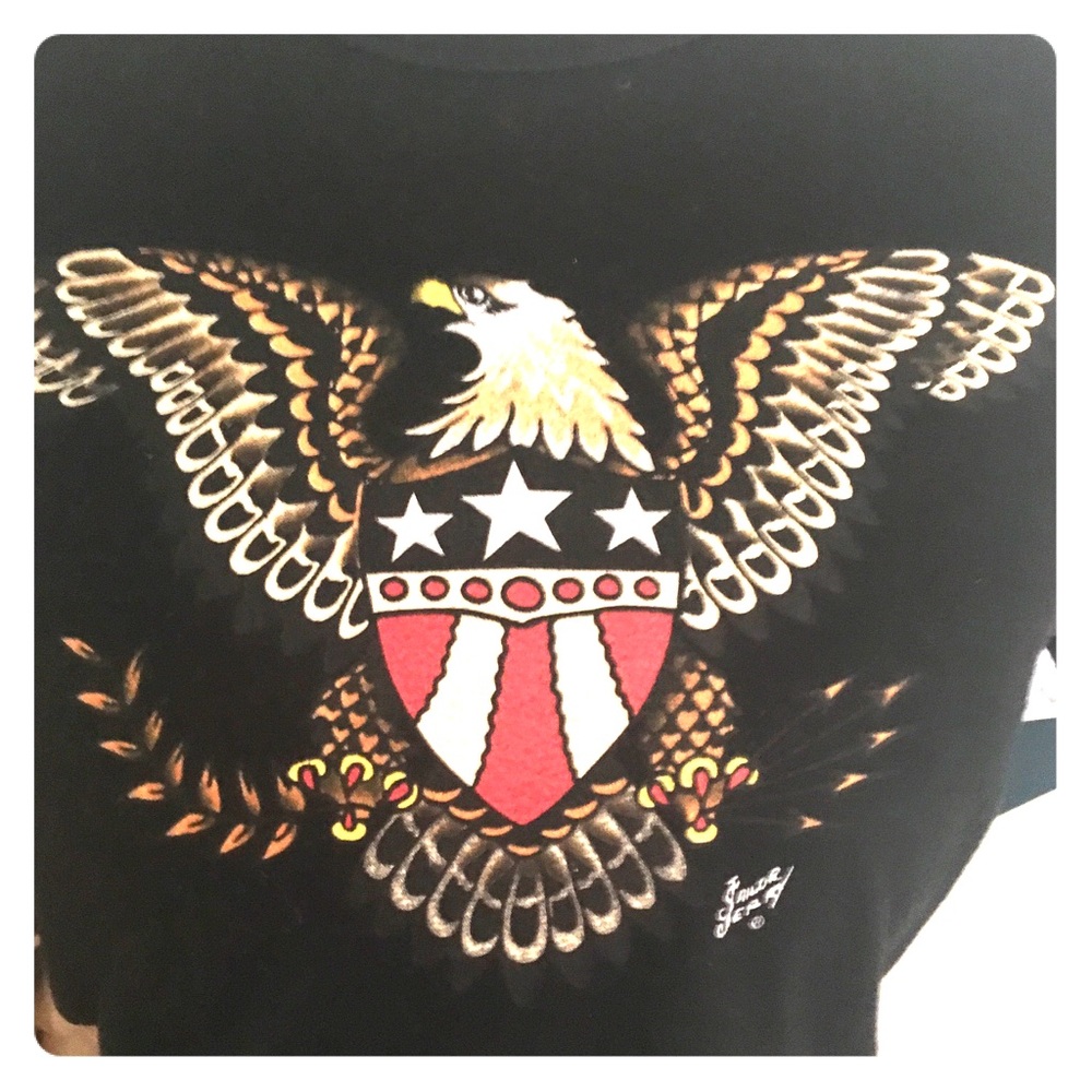 Vintage Sailor Jerry American Eagle T-Shirt